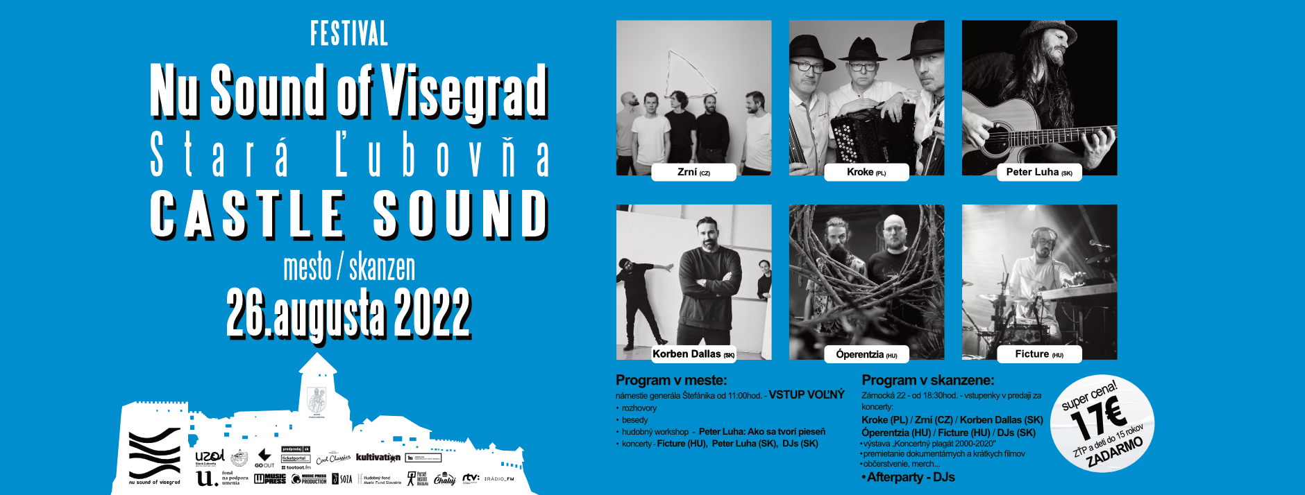 Nu Sound of Visegrad : CASTLE SOUND - Stará Ľubovna 2022